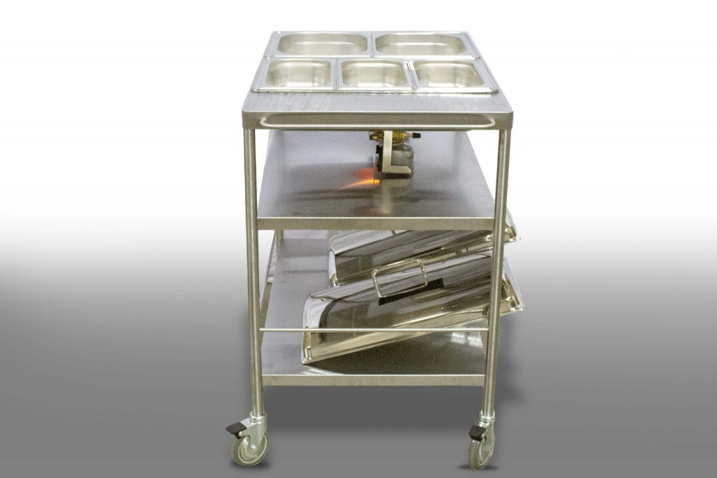Castle Chafer Buffet Trolley